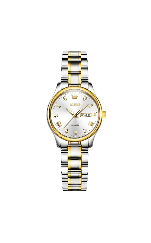 AliExpress Collection OLEVS Women Wrist Watch Original Watches for Ladies Waterproof Stainless Steel Luxury Quartz Woman