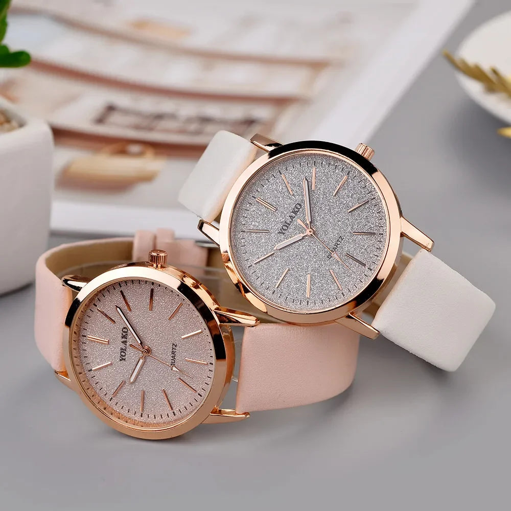Women Watches Brand Luxury Fashion Ladies Watch Reloj Mujer Leather Watch Women Female Quartz Wristwatches Montre Femme